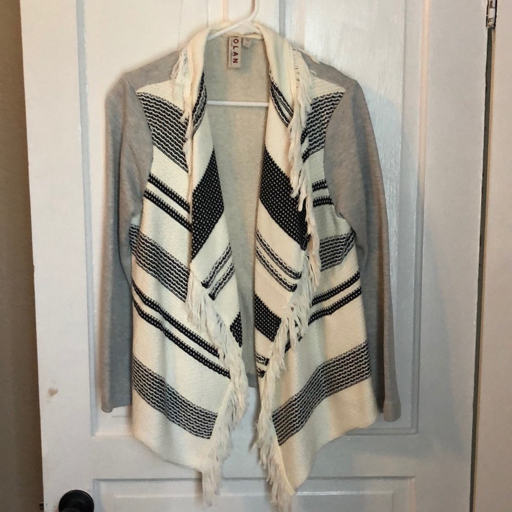 Dolman Anthro Sonia Fringe Cardigan
